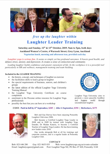 Laughter Yoga – Training/Workshop